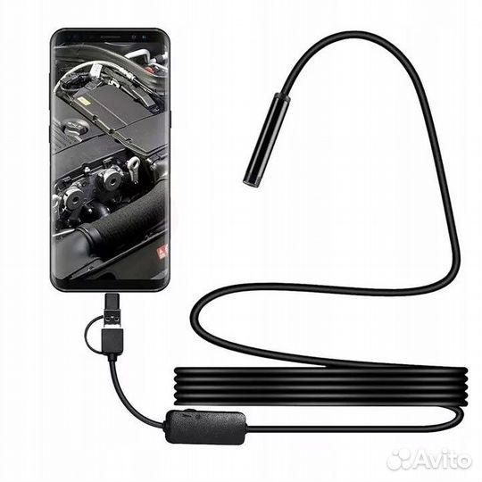 Камера Эндоскоп Android and Endoscope