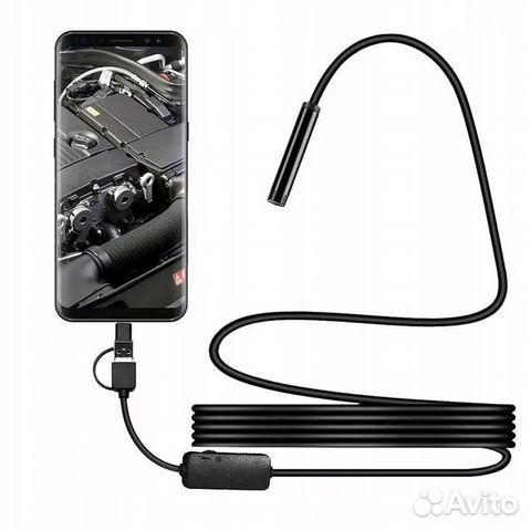 Камера Эндоскоп Android and Endoscope