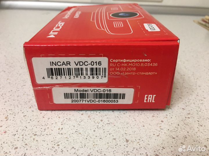 Камера заднего вида Incar vdc-016