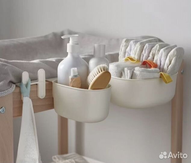 Контейнеры икея Для пеленального столика