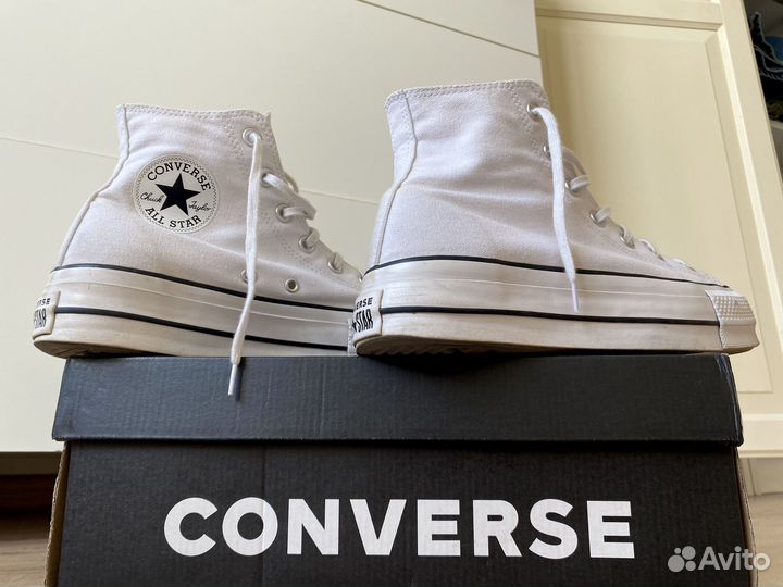 Кеды Converse Chuck Taylor All Star высокие белые