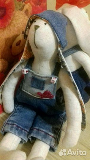 Тильда Зайцы, подарок, пасхальные зайки