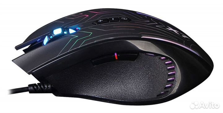 Игровая проводная мышь A4Tech X87, черный