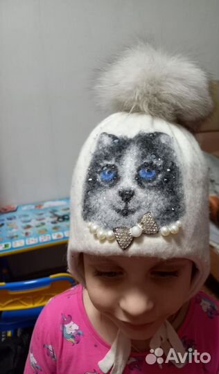 Шапка детская зимняя