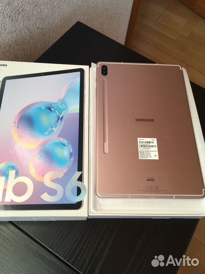 Планшет samsung galaxy tab s6 128гб