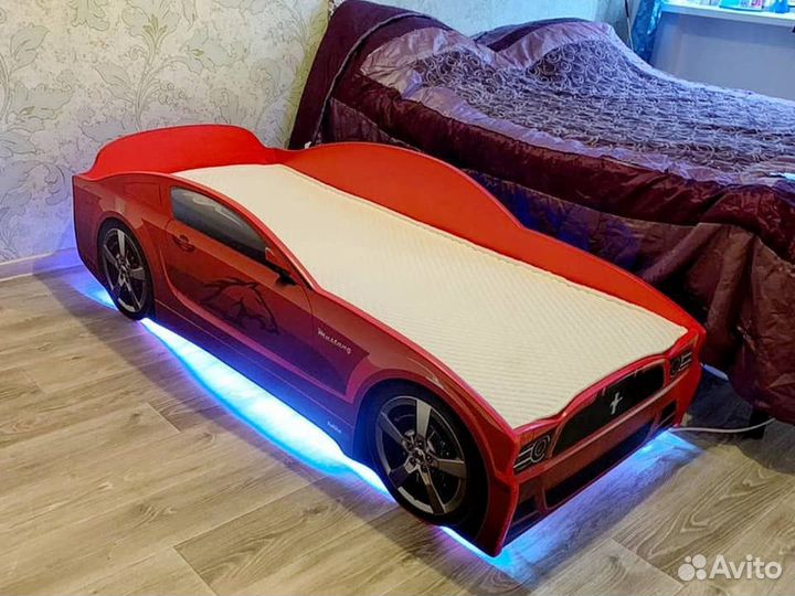 Кровать машина, машинка, кроватка детская