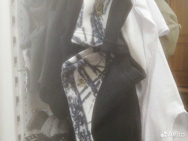 Подшлемник флисовый Балаклава белый лес