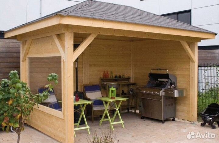 Беседка для дачи