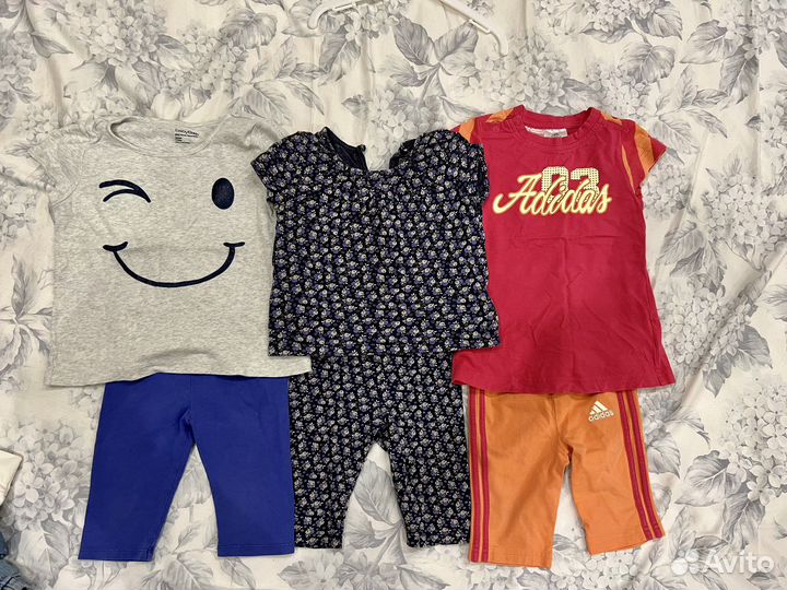 Вещи пакетом на девочку 86 92 98