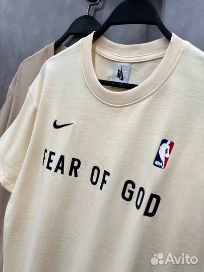 Футболка Nike fear of god nba