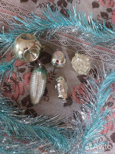 Елочные игрушки СССР