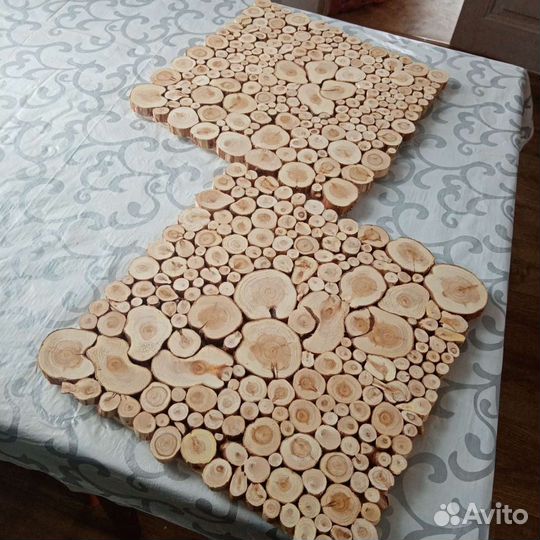 Панно из можжевельника