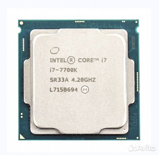Процессор intel core i7 7700k