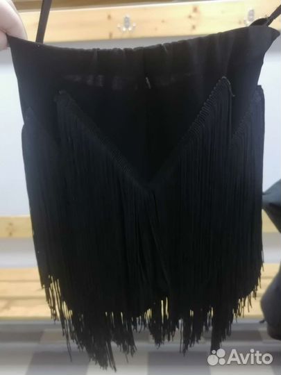 Шорты с бахромой