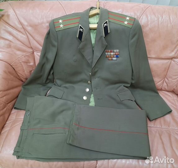 Китель и брюки. Подполковник артиллерии. 80-е