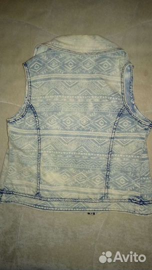 Жилет джинсовый для девочки