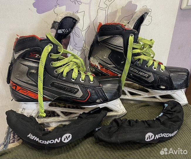 Вратарские хоккейные коньки bauer vapor x2.7