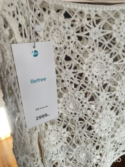 Топ вязаный (кружево)