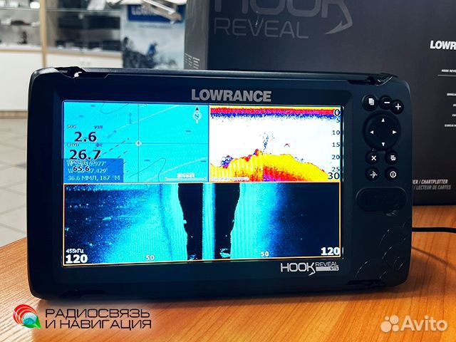 Эхолот Lowrance Hook Reveal 9 RUS Tripleshot