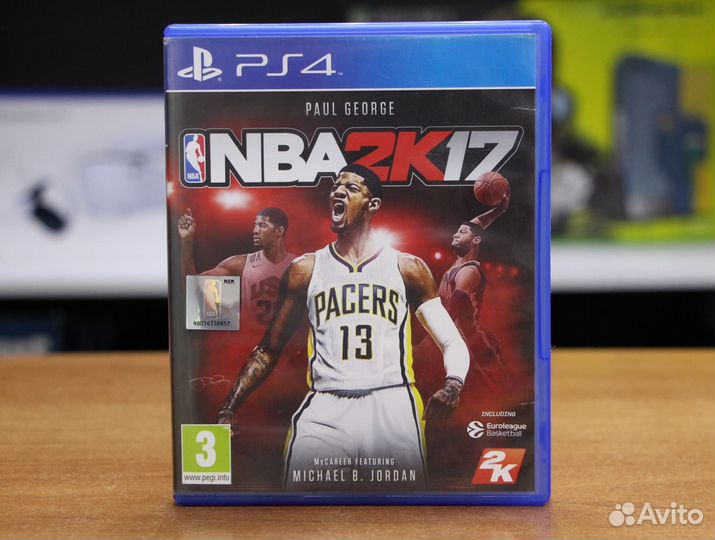 NBA 2K17 (PS4, англ, бу)
