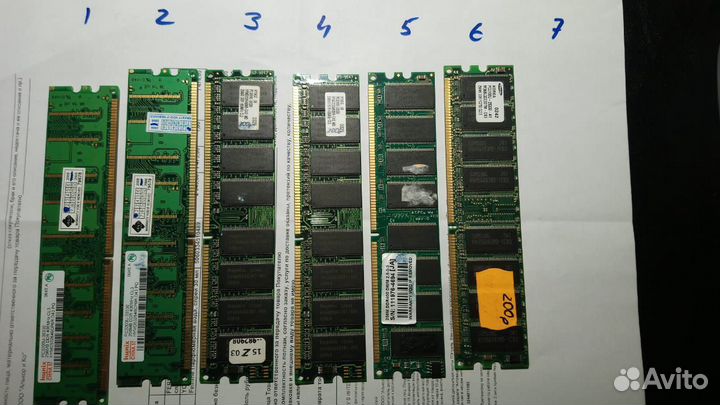 Модуль памяти 256MB DDR