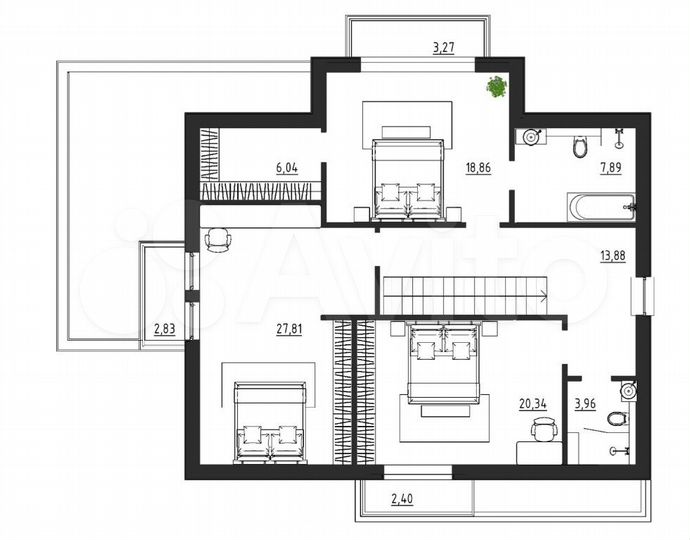 Дом 219 м² на участке 5,3 сот.