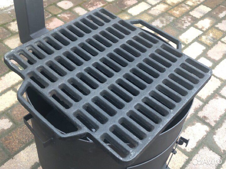 Решетка-гриль чугунная 40х44 см