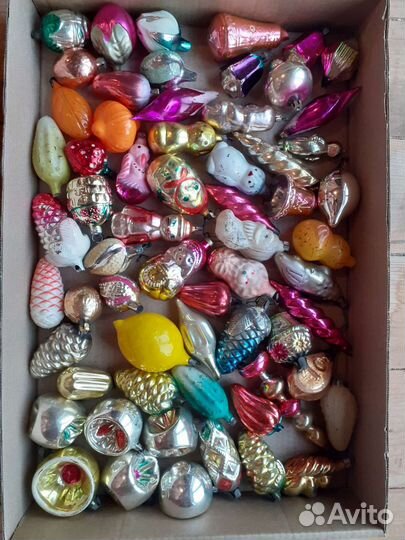 Елочные игрушки СССР