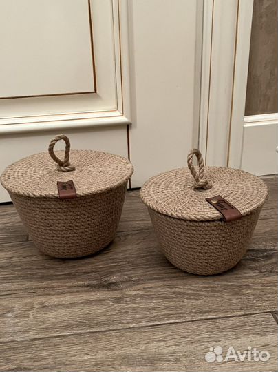 Корзики из джута