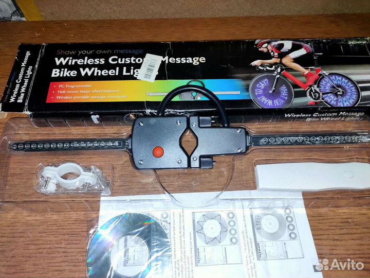 Велосипедные огни в колёса
