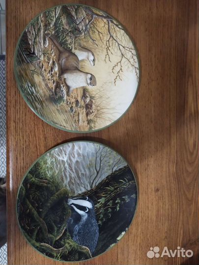 Тарелка настенная фарфор