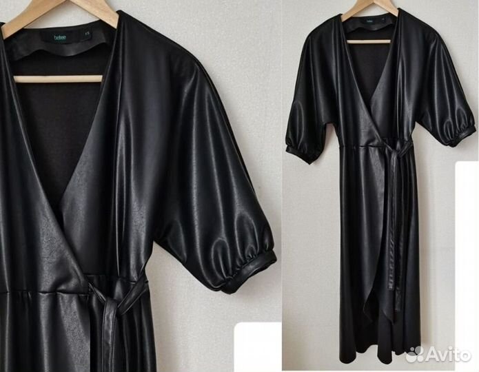 Платье Befree XS-S-M экокожа Новое