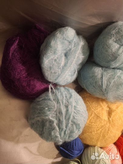 Нитки для вязания. Цена за всё