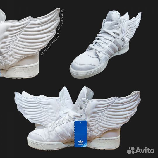 Adidas Jeremy Scott wings 2.0 triple white