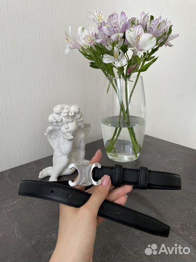 Ремень Celine натуральная кожа