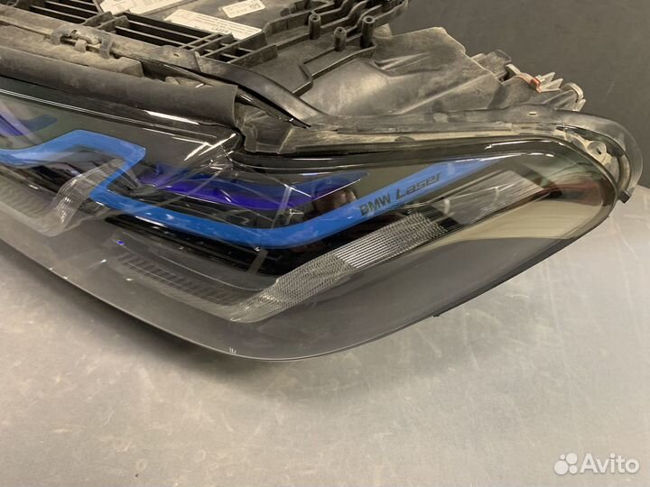 Фара левая BMW 5 G30 рест Shadow Line Laser