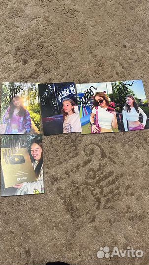 Настоящий автограф Марьяны Локель