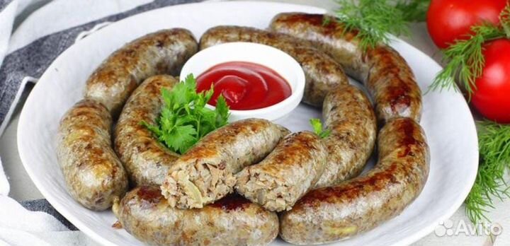 Домашняя колбаса (сохта)