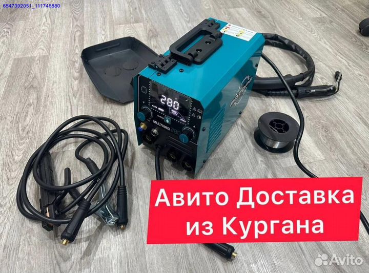 Сварочный аппарат роторм 4в1 mma mig flux lift tig (Арт.41147)