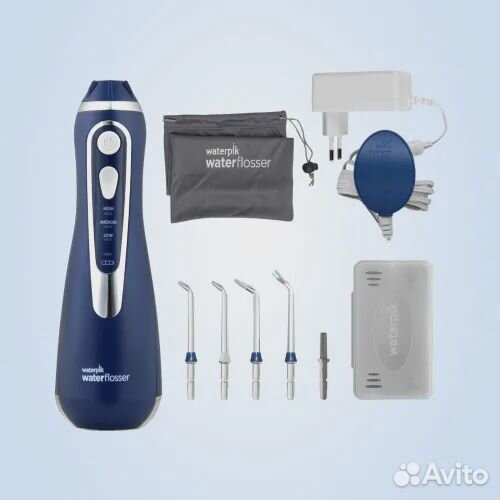 Ирригатор WaterPik WP-563 EU Cordless, синий