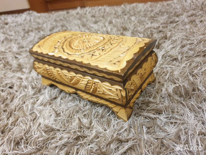 Шкатулка ручной работы 90-ых годов