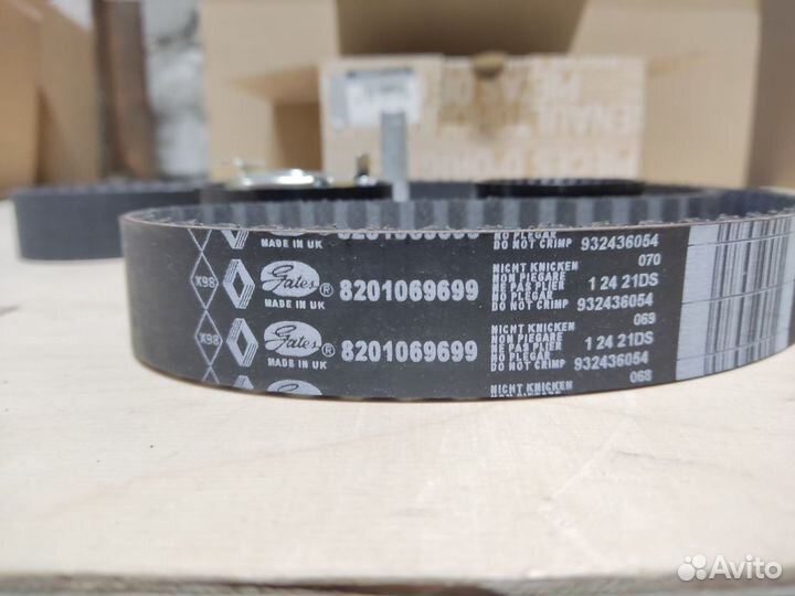 Комплект грм Renault 1.6i 16V K4M оригинал