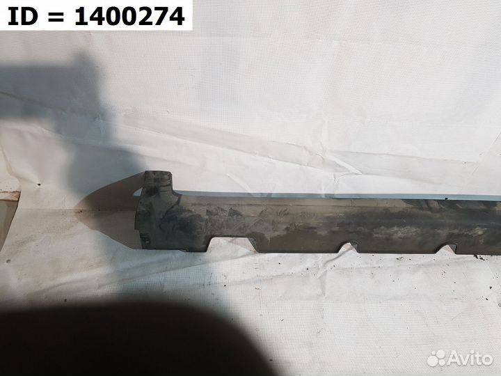 Накладка порога левого Kia Rio