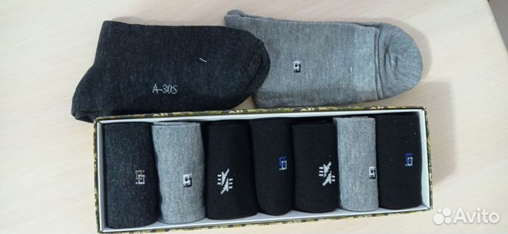 Носки мужские в коробке