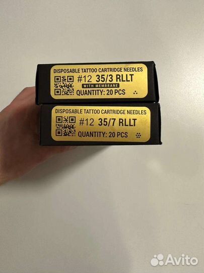 Катриджи для тату WJX, kwadron