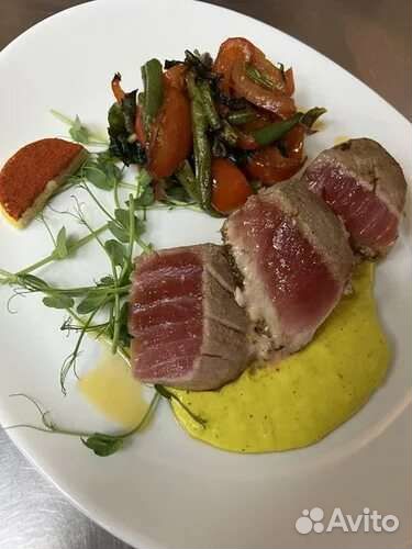 Тунец филе медальоны