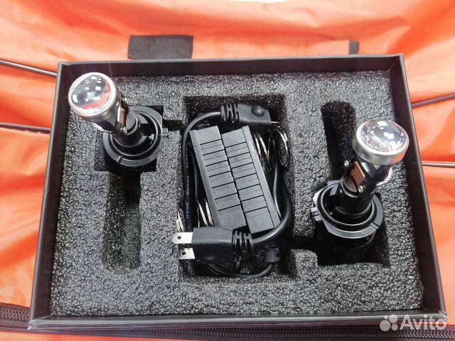 Led лампы Н4-Н7 с линзой