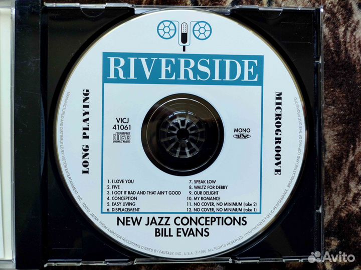 Bill Evans – New Jazz Conceptions – 20bitK2 CD