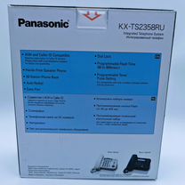 Телефон Panasonic KX-TS2358RUB, Уфа