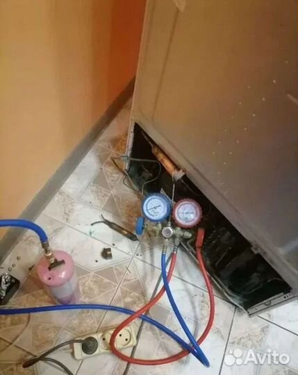 Ремонт холодильников Заправка холодильника фреоном